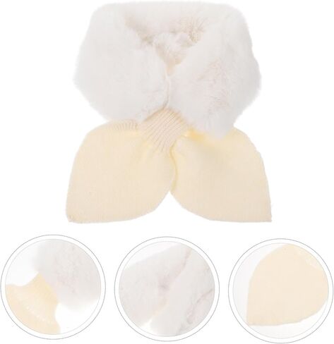 1 مساءً الأولاد والبنات كرتون كروس وشاح رقبة دافئة دافئة للبنين والبنات سميكة الصوف بوي الفتاة in Kuwait