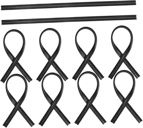 Pretyzoom 10pcs شرائط ممسحة Boneless Repair Repair Revills Insert insert Windshiel in Kuwait