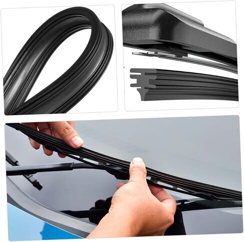 Pretyzoom 10pcs شرائط ممسحة Boneless Repair Repair Revills Insert insert Windshiel in Kuwait