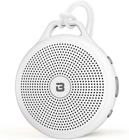 BGOVERSS White Noise Sound Machine, Portable Sound Machine for Baby Adult, 20 Soothing Natural Sounds with Noise Canceling for Office & Sleeping, Sound Therapy for Home, Travel, Registry Gift,White in Kuwait