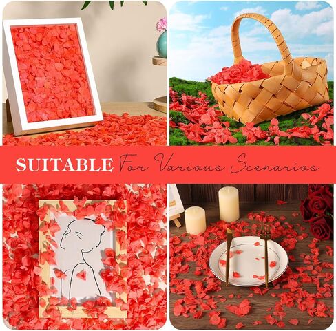 VAIPI 2500 PCS Burnt Orange Hydrangea Petals for Fall Wedding Decor 100% Natural Real Flower Petals for Wedding Aisle Ceremony Romantic Night Engagement Party Flower Girl Baskets Table Centerpiece in Saudi Arabia