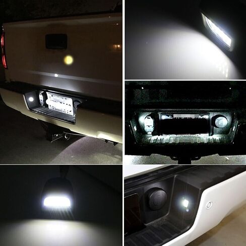 طقم مصباح لوحة الترخيص الكامل الخلفية اليسار يمينًا يمينًا ل Cadillac لـ Escalade 03-06 لـ Escalade Ext 02-03 06-10 12-13 ، لـ Cadillac for Escalade 03-06 for Escalade ext 02-03 06-10 12-13 in Saudi Arabia
