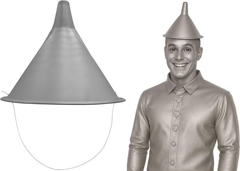 Nicky Bigs Novelties Tin Funnel Hat Halween Assume Assume Comple in Saudi Arabia