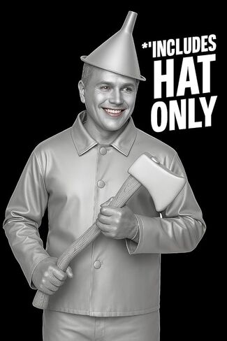 Nicky Bigs Novelties Tin Funnel Hat Halween Assume Assume Comple in Saudi Arabia