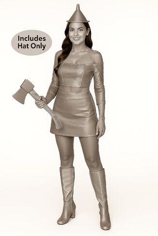 Nicky Bigs Novelties Tin Funnel Hat Halween Assume Assume Comple in Saudi Arabia