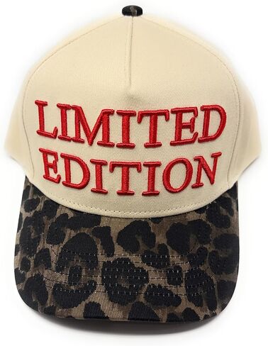 Vintage Leopard Print Trucker Cap, Puff Embroidered Design, Limited Edition, Trucker Hat in Saudi Arabia
