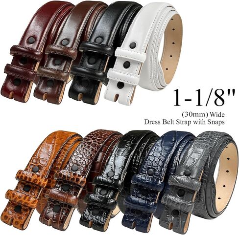 Andrew Silver with Gold Buckle Alligator Black Genuine Leather Belt 1-1/8" Wide in Saudi Arabia