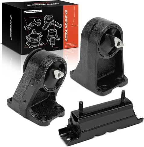 A-Premium 3PCS Engine Motor Mount and Transmission Mount Kit Compatible with Dodge Ram 2500 2005 5.7L, Ram 3500 2005 5.7L, RWD, Replace# 52021321AC, 52110036AB in Saudi Arabia