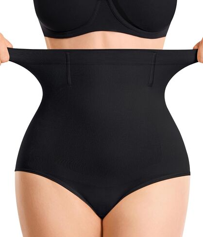 Nebility Tummy Control Shapewear Panties for Women - High Waisted Shaping Brief Butt Lifter Seamless Body Shaper Girdle in Saudi Arabia