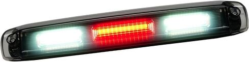 Third 3rd Brake Light for 07-13 Chevy Silverado/GMC Sierra 1500 2500HD 3500HD, X Style LED High Mount Stop Light Sequential Rear Center Roof Tail Lamp in Saudi Arabia