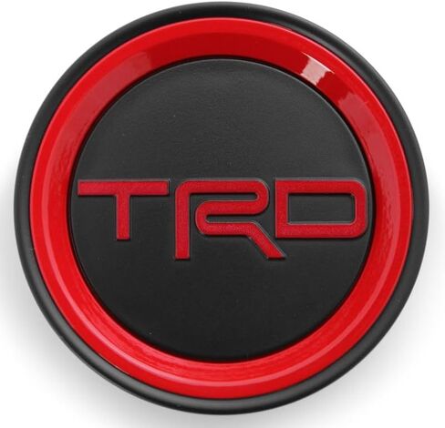 Toyota Trd Pro Wheel Center Cap ، Black and Red ، OEM PT998-89210-F2 ، متوافق مع 2024+ Tacoma ، 2022+ Tundra ، 2025+ 4Runner in Saudi Arabia