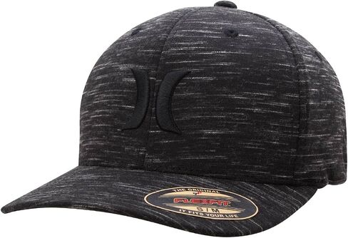 Hurley Men's Caps - One & Only Flexfit Baseball Cap - Fitted Hats for Men (S-XL), Size Large-X-Large, Navy in Saudi Arabia