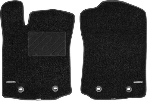 حصيرة أرضية من Wennebird Superior Carpet Front Floor Floor Fore 2016-2023 Toyota Tacoma ، سجاد سمك 0.6 بوصة ، جميع بطانات الأرضية المضادة للماء-2 مساءً in Kuwait