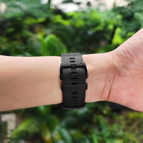 Abanen Rugged Nylon Watch Band لـ Casio Gshock DW-5600/8900 ، حزام معصم رياضي قابل للتعديل لـ GA-100/GW-B5600/GB-5600/GW-6900 in Kuwait