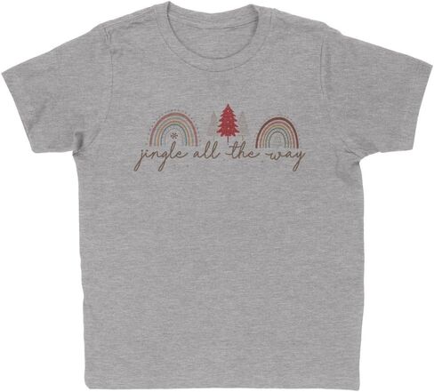Boho Jingle All The Way Kids T-Shirt Youth in Kuwait