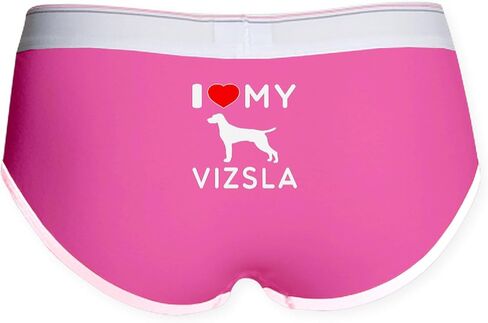 Cafepress أنا أحب بلدي Vizsla المرأة الصبي الموجز القصيرة للسيدات in Kuwait
