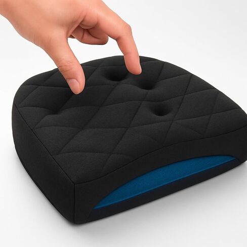 Motorcycle Passenger Seat Memory Foam and Gel Pad Cushion Compatible with/Replacement for Harley Davidson Softail Models – Heritage, Deluxe, Slim, Standard, Fat Boy, Low Rider in Saudi Arabia