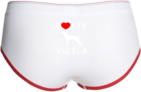 Cafepress أنا أحب بلدي Vizsla المرأة الصبي الموجز القصيرة للسيدات in Kuwait