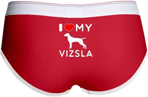 Cafepress أنا أحب بلدي Vizsla المرأة الصبي الموجز القصيرة للسيدات in Kuwait