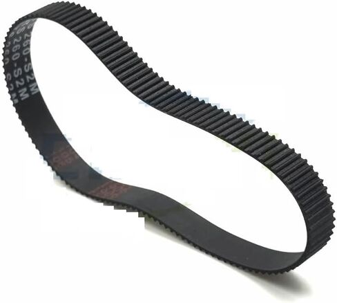 Qinlu-3D Printer Belt S2M Rubber Timing Belt Length 502 504 506 508 514 516 518 520 530 534 536 540mm Width 4/6/9/10/15mm Synchronous Toothed Belt， 3D Printer Accessories(S2M-504mm-252Teeth,6mm) in Saudi Arabia