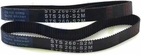 Qinlu-3D Printer Belt S2M Rubber Timing Belt Length 502 504 506 508 514 516 518 520 530 534 536 540mm Width 4/6/9/10/15mm Synchronous Toothed Belt， 3D Printer Accessories(S2M-504mm-252Teeth,6mm) in Saudi Arabia