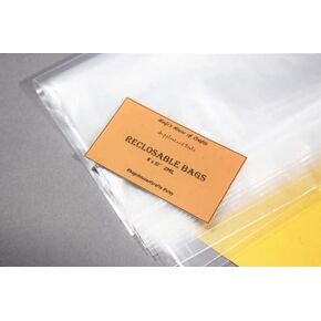 100PCS 8’’ x 10’’ Reclosable Plastic Bags - 2 Mil, Zip Bags, Resealable Lock Seal Poly Baggies with Zip Top Lock, Zipper Lock Reclosable Clear Disposable Plastic Bags, Packaging Supplies in Kuwait