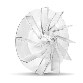 Replacement Vacuum Cleaner Fan for Eureka Sanitaire Replaces for 12988SAN Fits for S657A S662A S649A 4038B SC675A S647B 1950A S647E SC886 SC887 Plastic Fan