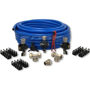 MAXLINE COMPRESSED AIR TUBING MASTER KIT, 1" BENDABLE TUBING (M6580, 300FT)