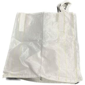 Farm Plastic Supply - FIBC Bulk Bags - 35L x 35W x 39H - Holds Up To 2,200LBS - Heavy Duty Bulk Bag, Cross Cornered, Construction Bag, Polypropylene Bag, Supersack, Bulk Bag (20)