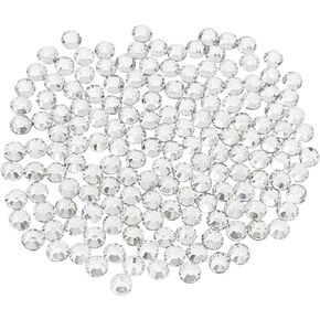 1440 Pcs Flat Back Rhinestones for Clothes, Glitter Nail Rhinestones, Bling Rhinestones for Crafts Decoration, DIY Bulk Rhinestones(Siam, 2.7-2.9mm)