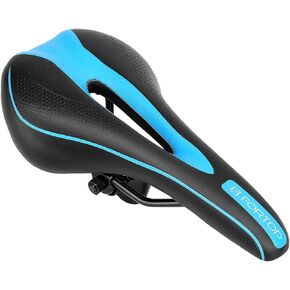 Bike Seat, Most Comfortable Bicycle Saddle Cushion for Men and Women Fit Stationary, Mountain, Road, Exercise, Universal Riding Bike Seat Cushion