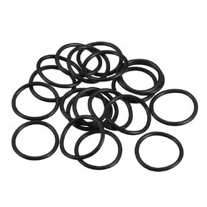 uxcell Nitrile Rubber O-Rings 20.6mm OD 17mm ID 1.8mm Width, Metric Sealing Gasket, Pack of 20