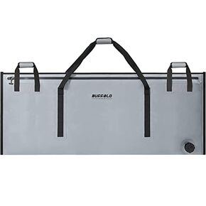 Buffalo Gear Insulated Fish Bag Cooler 60in 71in 116in Large Fish Kill Bag Portable Waterproof Fish Bag Keep Ice-cold More than 48 Hours (Waterproof Zipper)