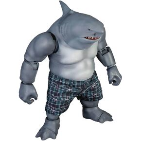 Beast Kingdom The Suicide Squad: King Shark DAH-035 Dynamic 8ction Action Figure, Multicolor