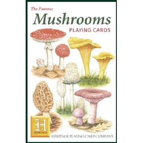 The Famous Mushrooms Playing Cards
