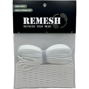 Lacrosse Mesh and String Kit, Durable, Lightweight, Semi-Soft Mesh