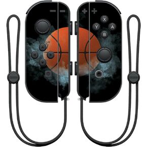 MightySkins Skin Compatible with Nintendo Joy-Con Controller wrap Cover Sticker Skins Basketball Orb in Saudi Arabia