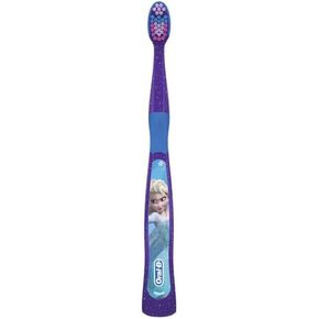 Oral-B Princess Toothbrush for Little Girls, Children 3+, Extra Soft, Characters Rapunzel - 1 Count