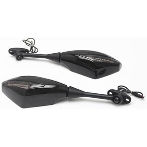 Motorcycle Rearview Side Mirror Turn Signal Mirrors For 2003-2012 Cbr 600Rr 2004-2007 Cbr1000Rr