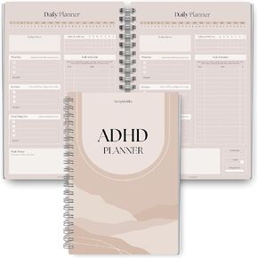 ADHD Daily Planner for Neurodivergent Adults - Productivity Daily Planner & Task Management to Stay Organized and Focused - A5 Lux in Kuwait