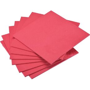 uxcell Red EVA Foam Sheets 10 x 10 Inch 5mm Thickness for Crafts DIY Projects, 8 Pcs