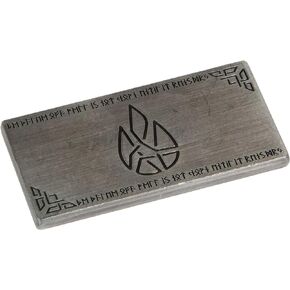 Small Dwarven Trade Bar - 1 Silver - Fantasy Novelty and Prop Coin