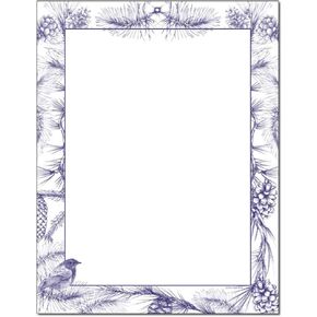 Inked Pine Letterhead Laser & Inkjet Printer Paper (25 Pack)