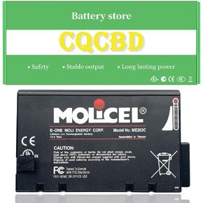 ME202C Battery for Molicel VM3 VM4 VM6 VM8 VS2 VS3 VS4 CM10 CM12 CM15 for HASEE Getac X500 V100 V200 V1010 S400 LI202S LI202SX RS2020 DR202 ME202A ME202EK DR202 Portable Patient Monitor Battery in Saudi Arabia