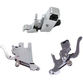 LNK Household Sewing Machine Presser Foot Holder Ankle Snap On Shank, 2 Low Shank Adapter+1 High Shank Adapter #5011-1 5011-2 XE2555101