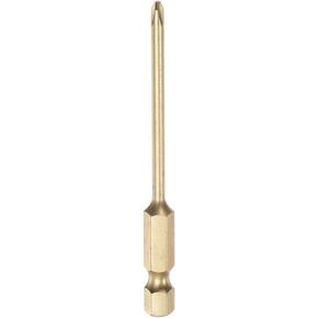 PH1 Phillips Head Screwdriver Drill Bit 3" Length 0.12" Dia 1/4 Inch Hex Shank S2 Steel Magnetic Cross Head for Power Tool