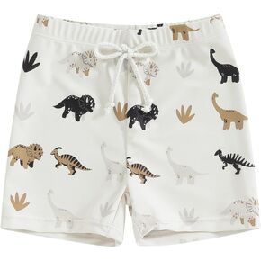 Karuedoo Toddler Baby Boy Swim Trunks Dinosaur Beach Shorts Swimming Shorts Swimsuit Swimwear Bathing Suits Board Shorts