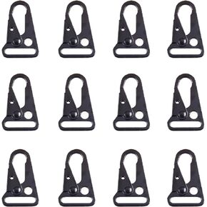 YAPJEB HK Style Sling Snap Hook Enlarged Mouth Clips Tactical Gear for Keyring Hang, Buckle and Paracord