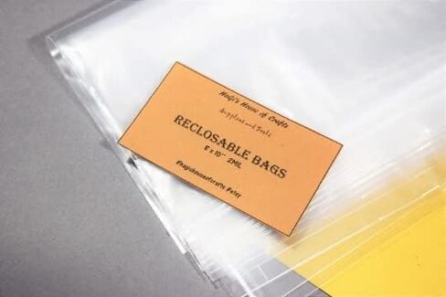 100PCS 8’’ x 10’’ Reclosable Plastic Bags - 2 Mil, Zip Bags, Resealable Lock Seal Poly Baggies with Zip Top Lock, Zipper Lock Reclosable Clear Disposable Plastic Bags, Packaging Supplies in Kuwait