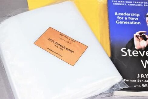 100PCS 8’’ x 10’’ Reclosable Plastic Bags - 2 Mil, Zip Bags, Resealable Lock Seal Poly Baggies with Zip Top Lock, Zipper Lock Reclosable Clear Disposable Plastic Bags, Packaging Supplies in Kuwait